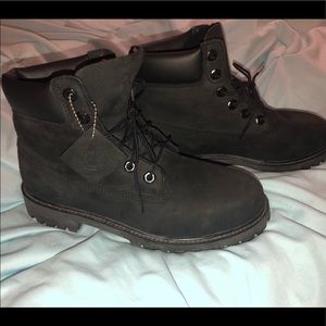 Black Timberland Boots